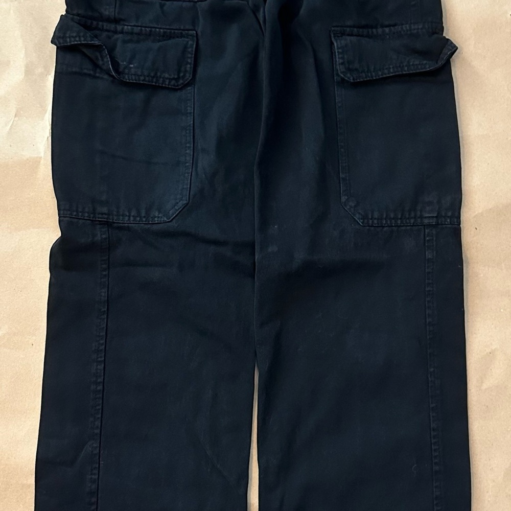 Zara Black Cargo Jeans